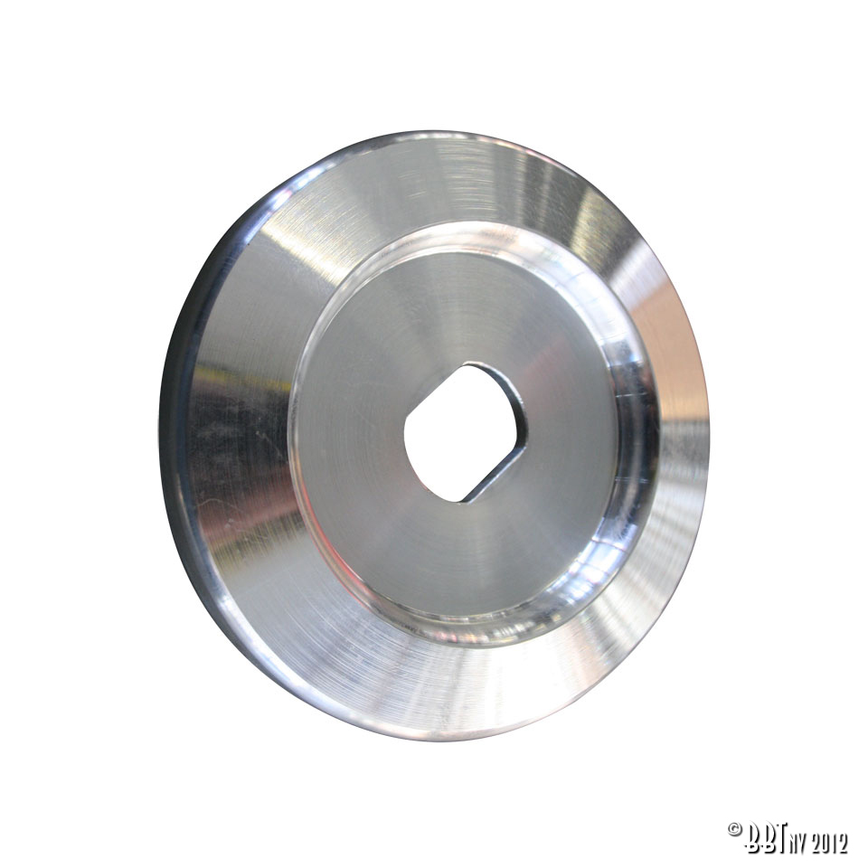 1723-1920-5 Pulley dynamo/alternator 12Volt (outside only) - aluminium - Image 1