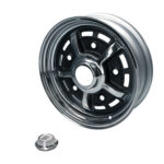 Wheel BBT Sprintstar, chrome/black, 5 lug (5x205), 4,5x15", ET+15