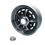 Wheel BBT Sprintstar, chrome/black, 5 lug (5x205), 4,5x15", ET+25