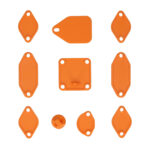 Engine sealing cap set (10-pieces) - Dual port