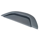 Cover plate behind backseat vinyl, grey