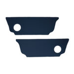 Rear kick panels, blue
