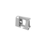 Phone holder on ashtray, grey