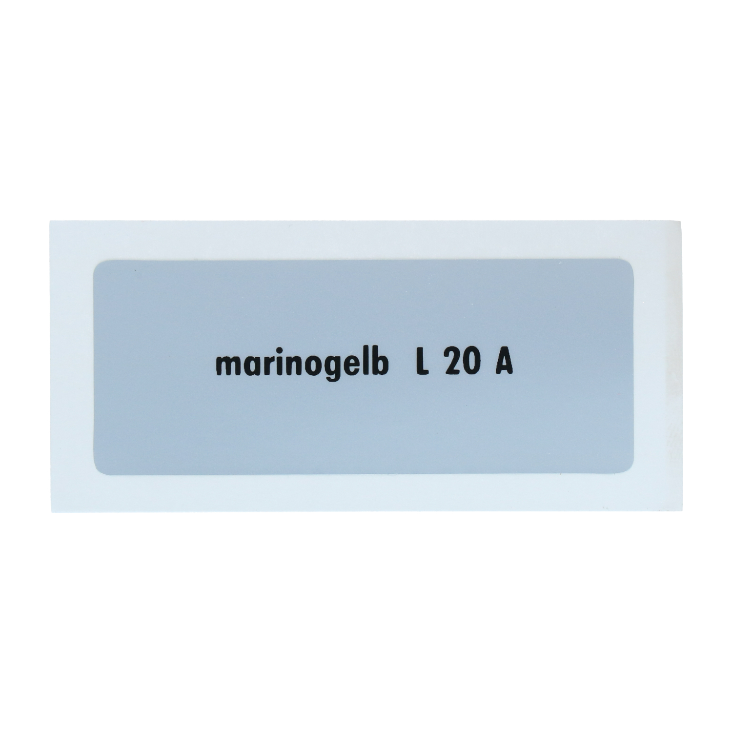 1791191222-6290-20Ap1 Sticker L20A - marinogelb - Image 1