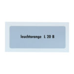 Sticker L20B - leuchtorange