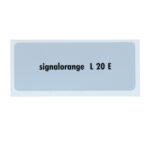 Sticker L20E - signalorange