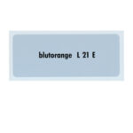 Sticker L21E - blutorange