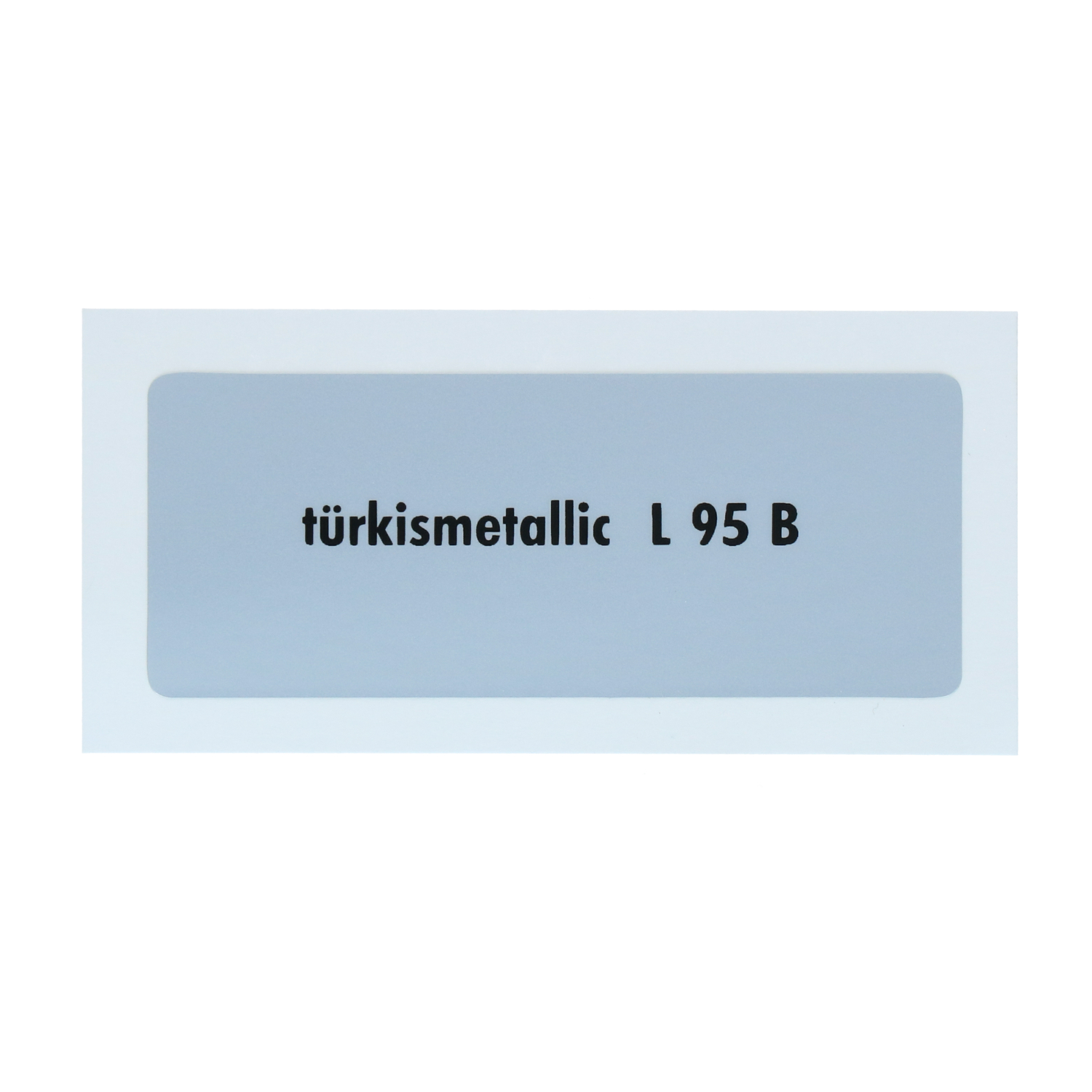 1791191224-6290-95Bp1 Sticker L95B - türkismetallic – Bild 1